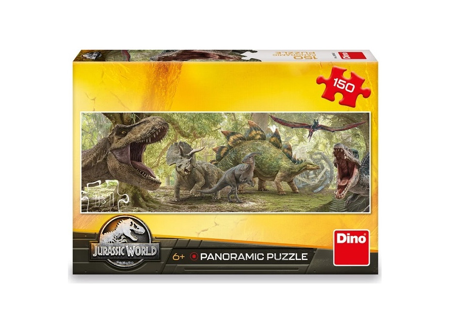 Dino Puzzle Jurský Svět 150 dílků