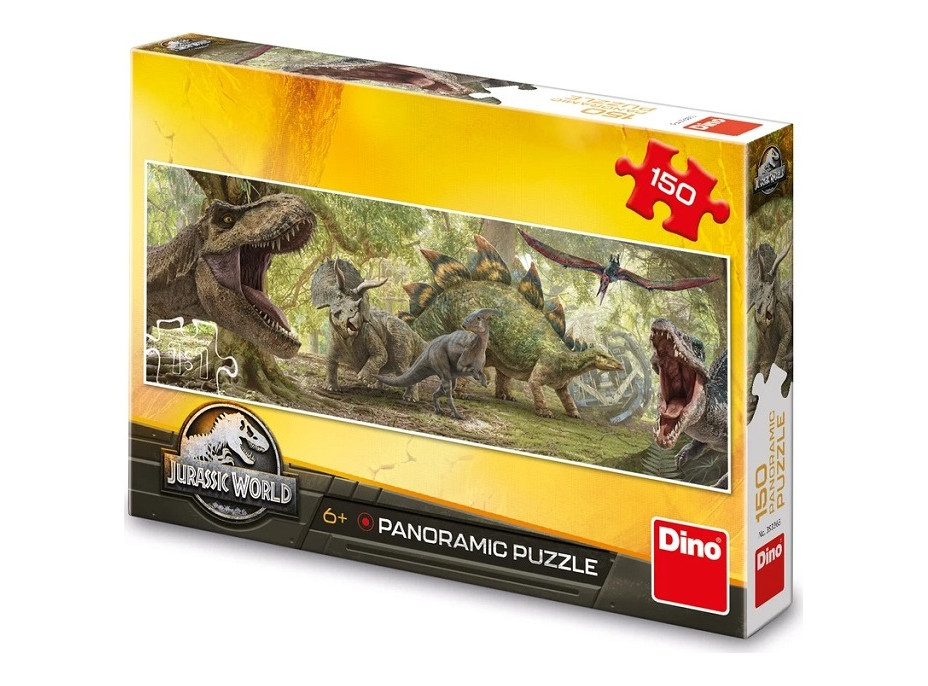 Dino Puzzle Jurský Svět 150 dílků