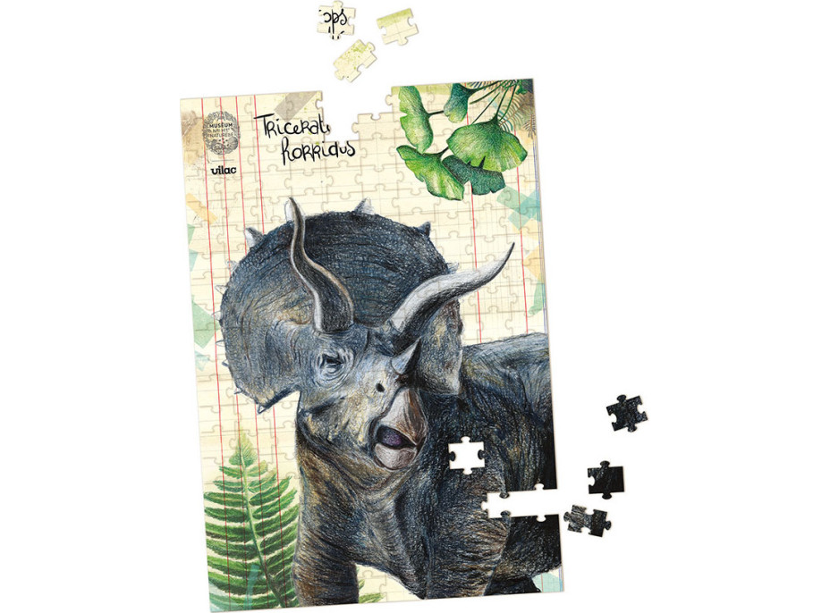 Vilac Sada 3 puzzle dinosaurů