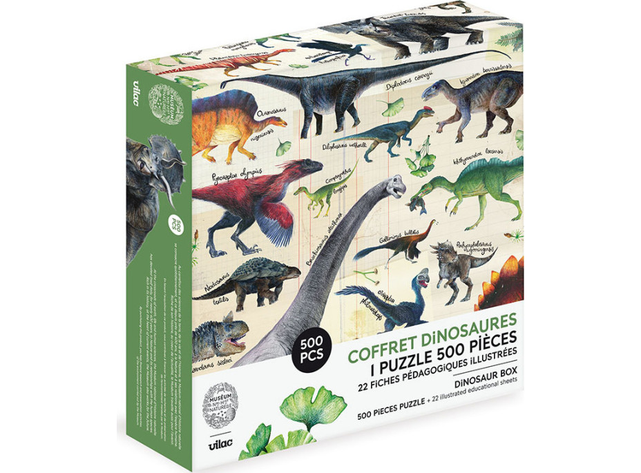 Vilac Puzzle Dinosauři 500 dílků