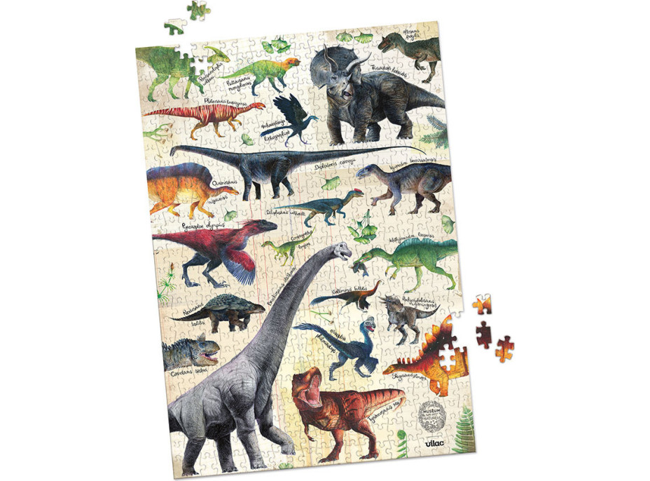 Vilac Puzzle Dinosauři 500 dílků