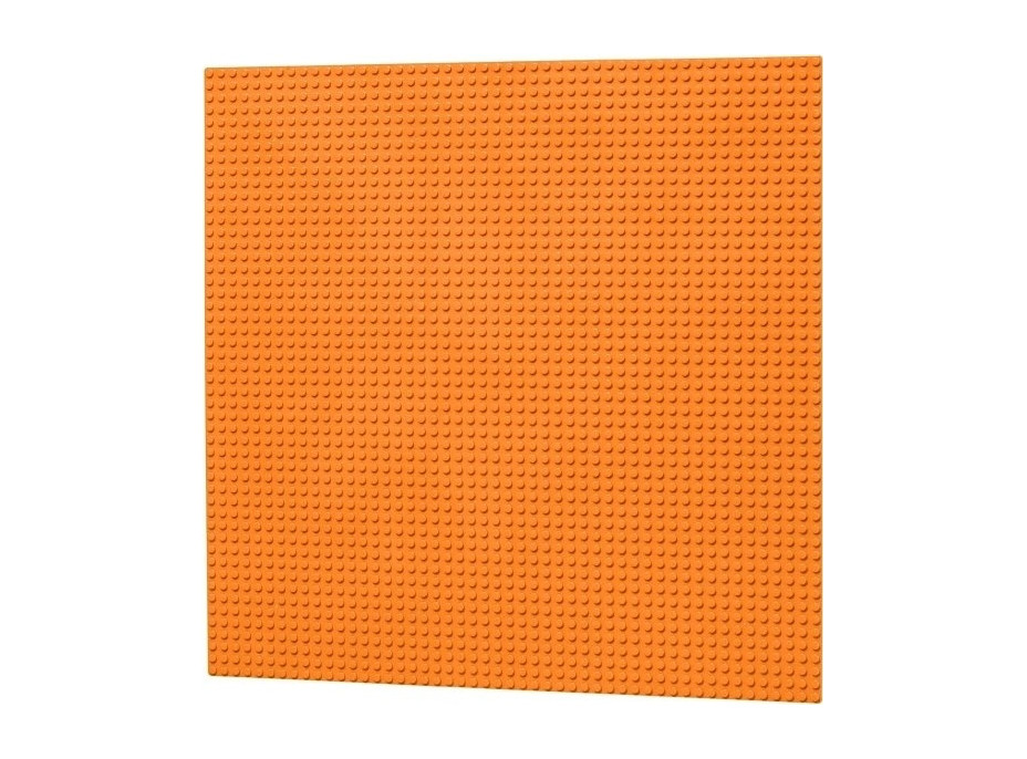 L-W Toys Velká podložka na stavění 50x50 bodů oranžová