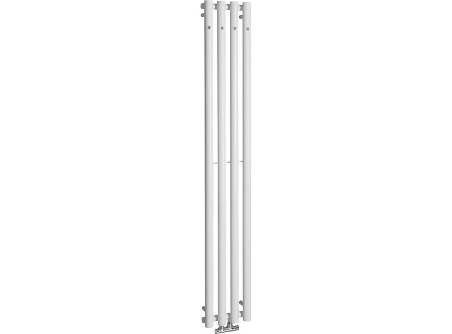 Sapho PILON otopné těleso 270x1800mm, se čtyřmi háčky pro ručník, bílá mat IZ121T