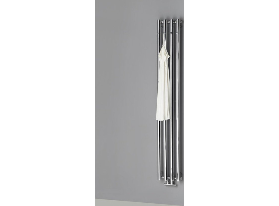 Sapho PILON otopné těleso 270x1800mm, se čtyřmi háčky pro ručník, chrom IZ120T