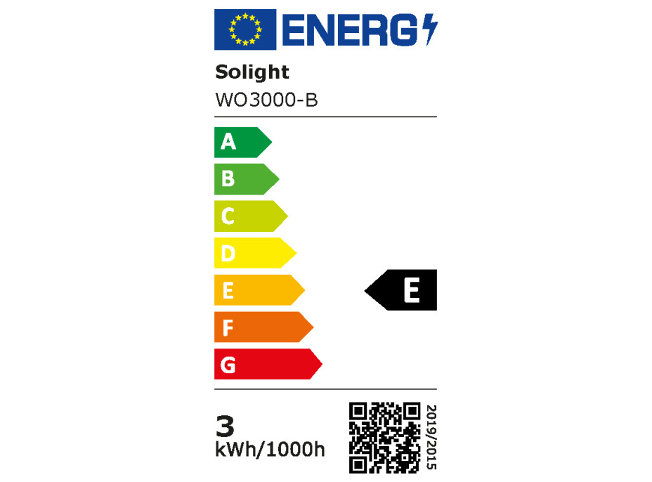 Solight LED stolní lampička, 4,5W, 300lm, 3CCT, černá, podstavec