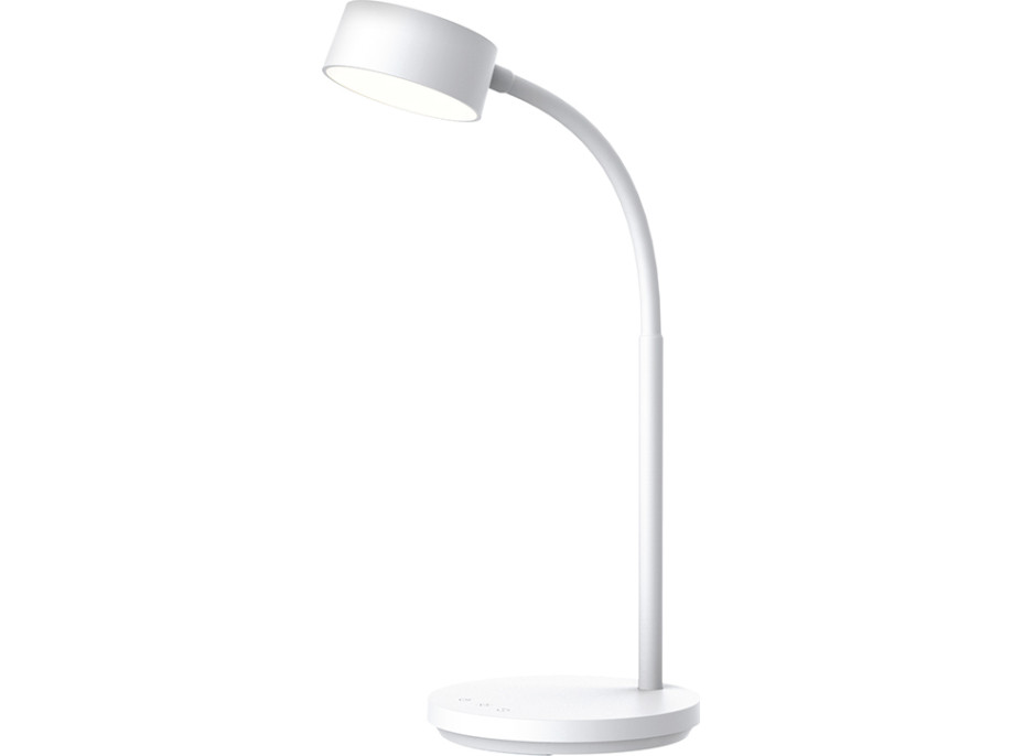 Solight LED stolní lampička, 4,5W, 300lm, 3CCT, bílá, podstavec