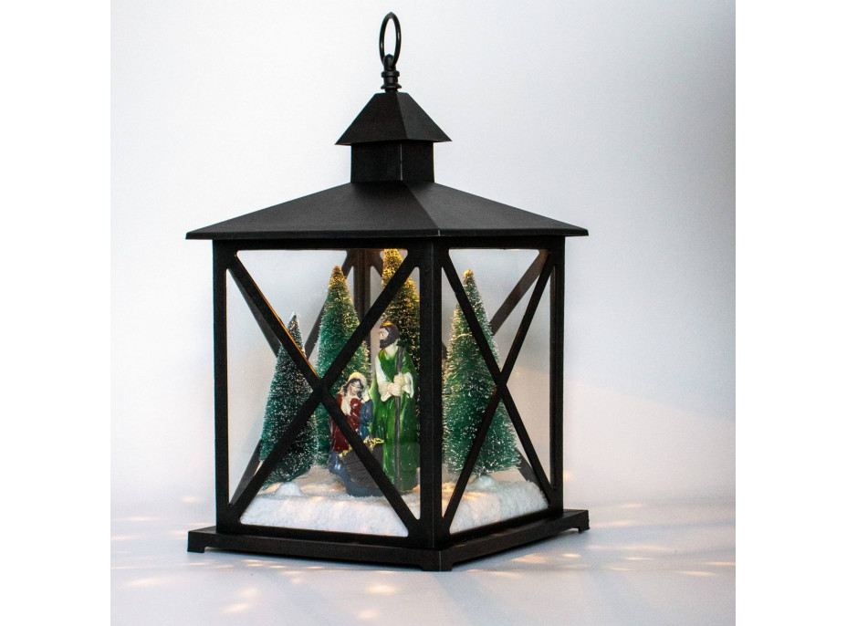 Dekorativní LED lampa MERRY 23,5x23,5x37 cm - Jesličky