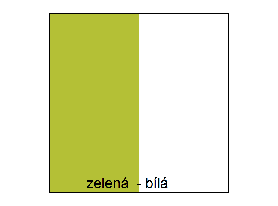 Šatní skříň FOTBAL - TYP B - zelená/bílá