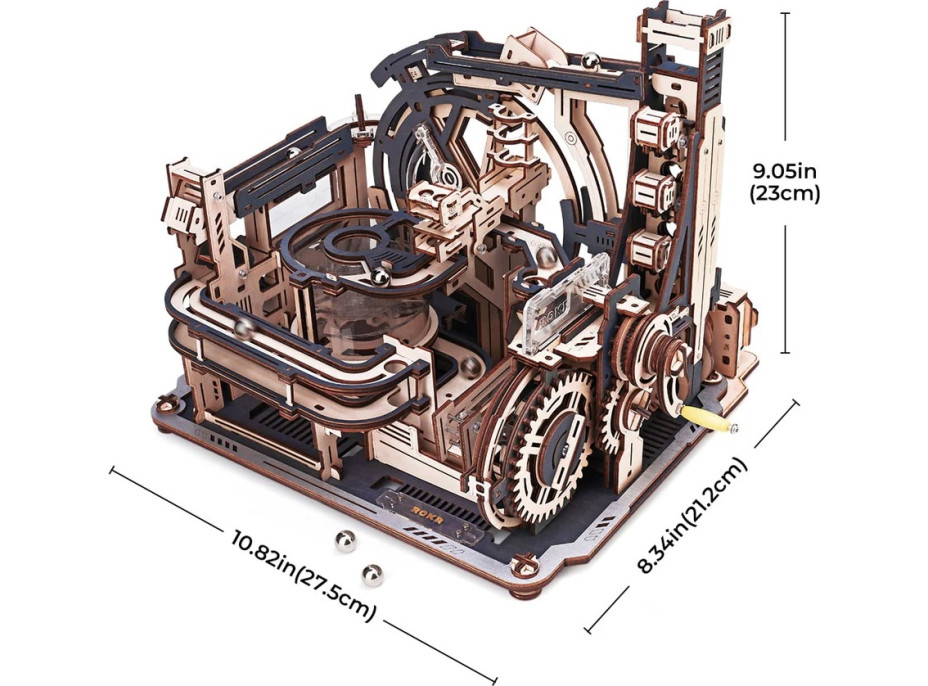 RoboTime 3D skládačka kuličkové dráhy Kosmodrom