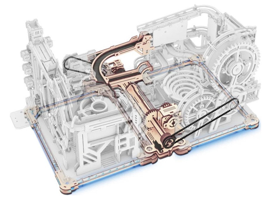 RoboTime 3D skládačka kuličkové dráhy Kosmodrom