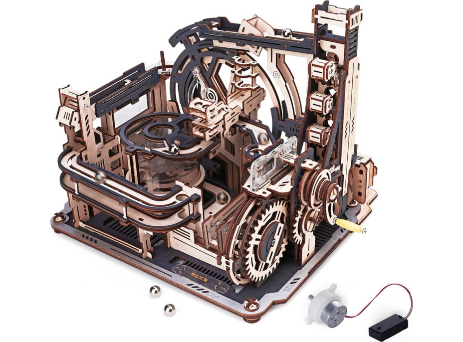 RoboTime 3D skládačka kuličkové dráhy Kosmodrom