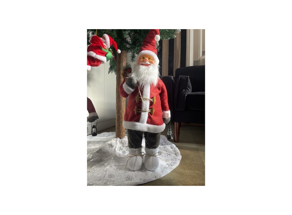 Vánoční dekorační figurka 60 cm - Santa Claus