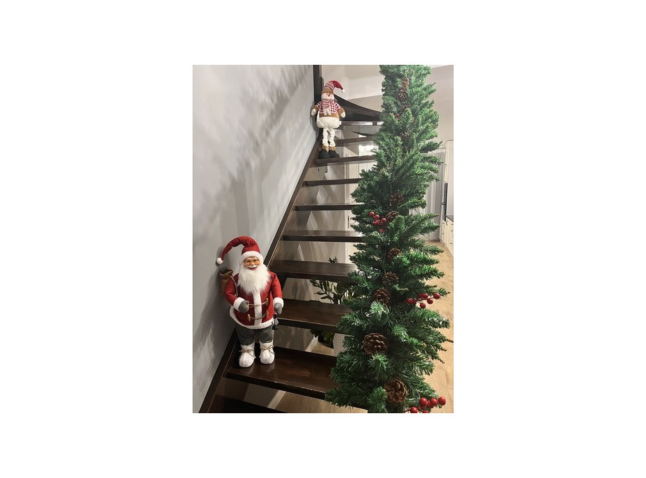 Vánoční dekorační figurka 60 cm - Santa Claus