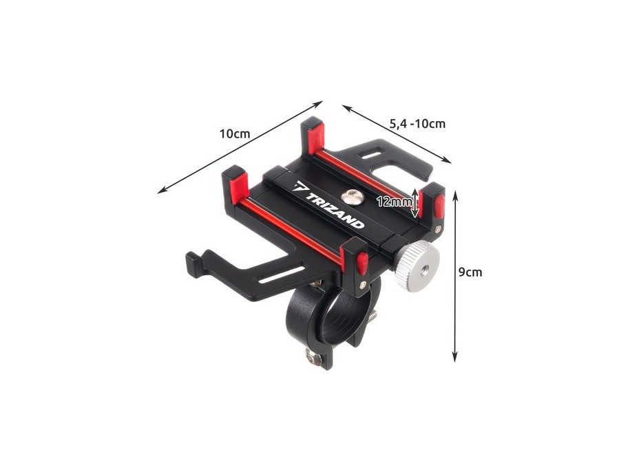 Držák telefonu na kolo s gumičkou Trizand