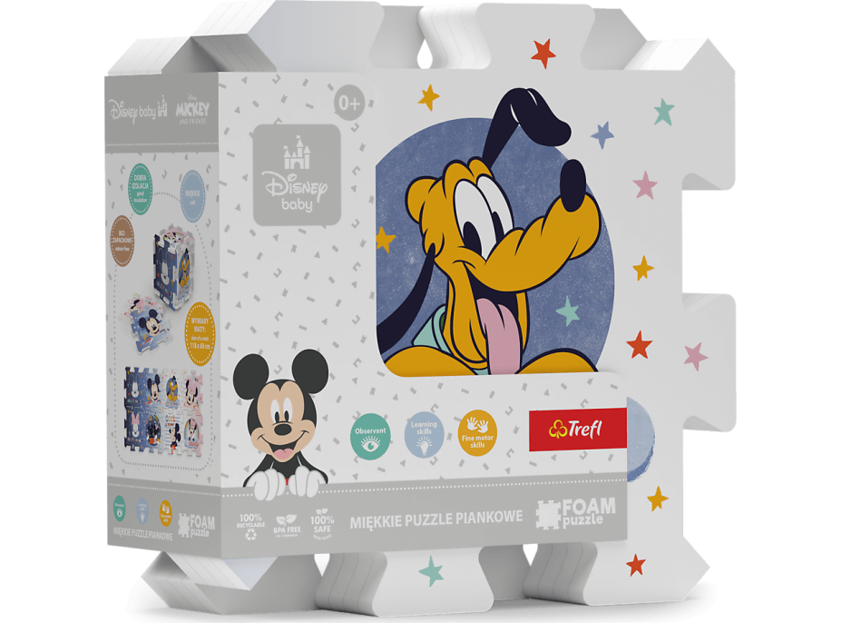 TREFL Pěnové puzzle Mickey a přátelé