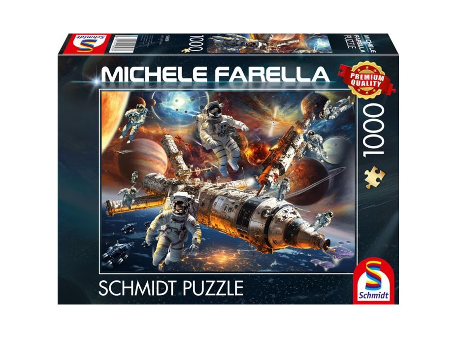 SCHMIDT Puzzle Galaktická magie: Stav bez tíže 1000 dílků