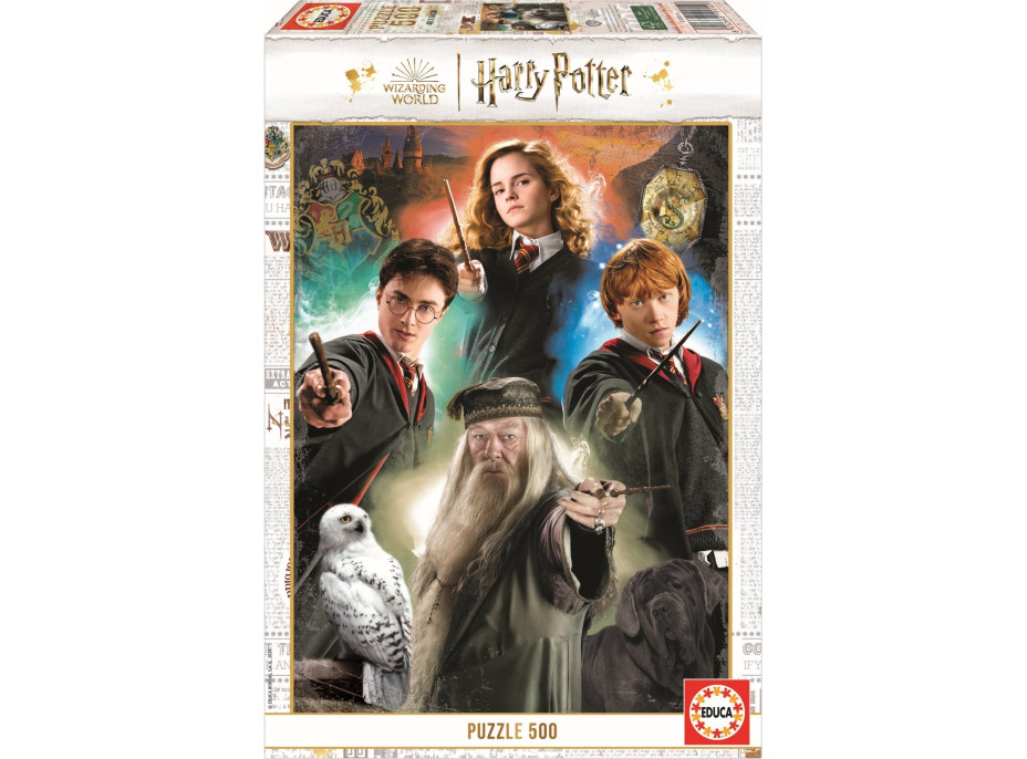 EDUCA Puzzle Harry Potter 500 dílků