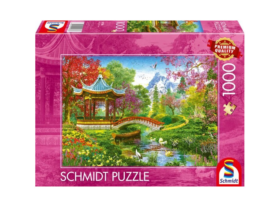 SCHMIDT Puzzle Japonská zahrada 1000 dílků