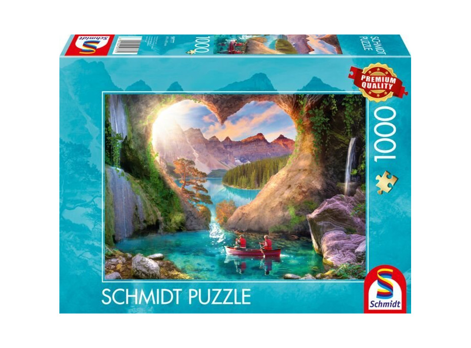 SCHMIDT Puzzle Láska k horám 1000 dílků