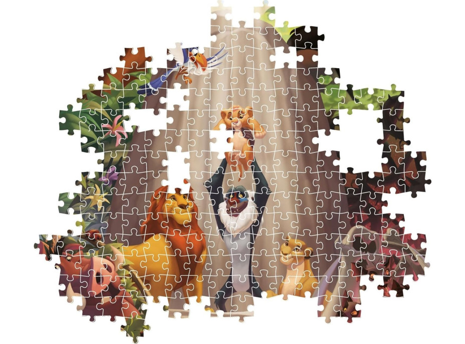 CLEMENTONI Puzzle Lví král 1000 dílků