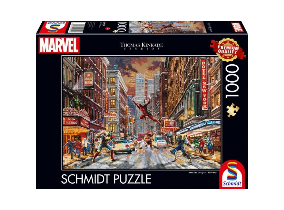 SCHMIDT Puzzle Marvel: Deadpool 1000 dílků