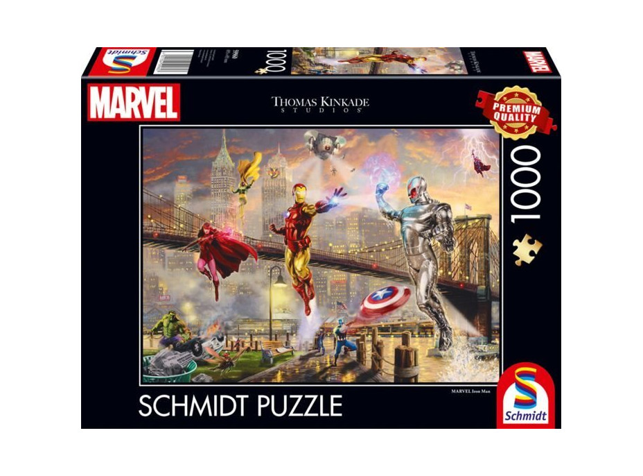 SCHMIDT Puzzle Marvel: Iron Man 1000 dílků