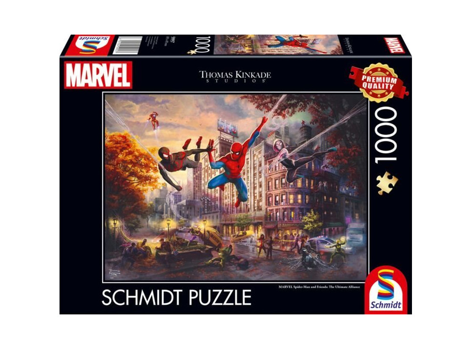 SCHMIDT Puzzle Marvel: Spiderman Ultimate Alliance 1000 dílků