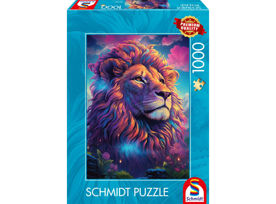 SCHMIDT Puzzle Mnohobarevný majestát 1000 dílků