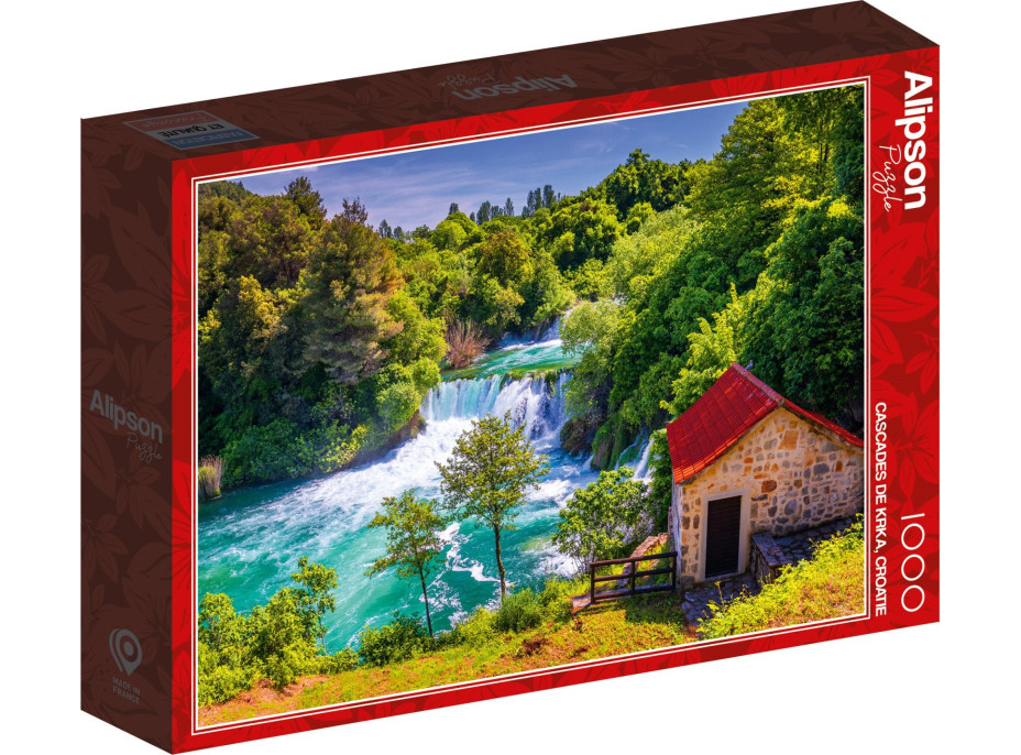 ALIPSON Puzzle Národní park Krka, Chorvatsko 1000 dílků