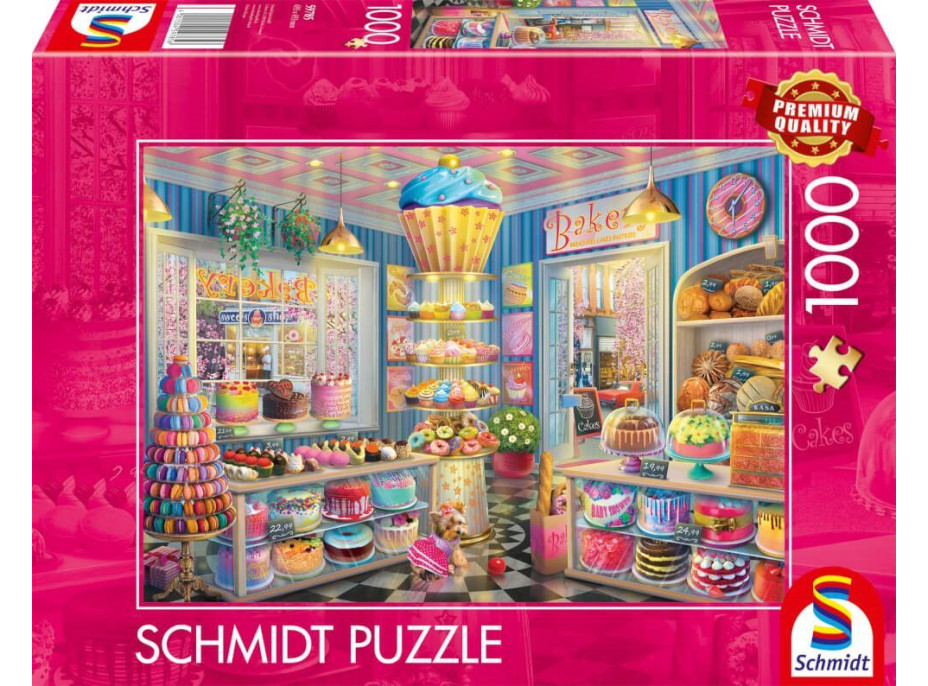 SCHMIDT Puzzle Pestrobarevná pekárna 1000 dílků