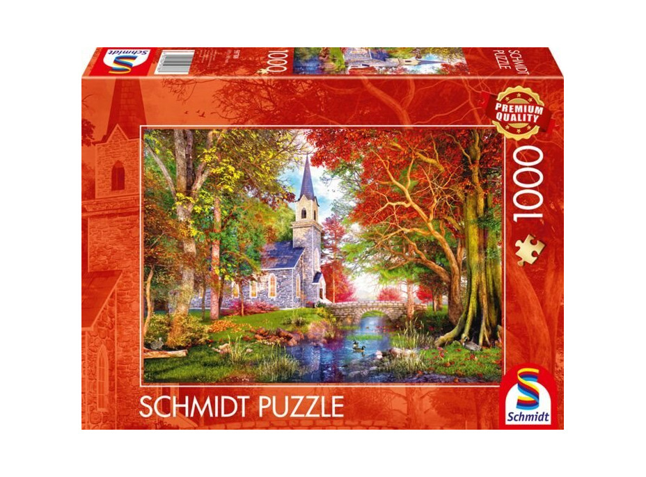 SCHMIDT Puzzle Podzimní kaple 1000 dílků