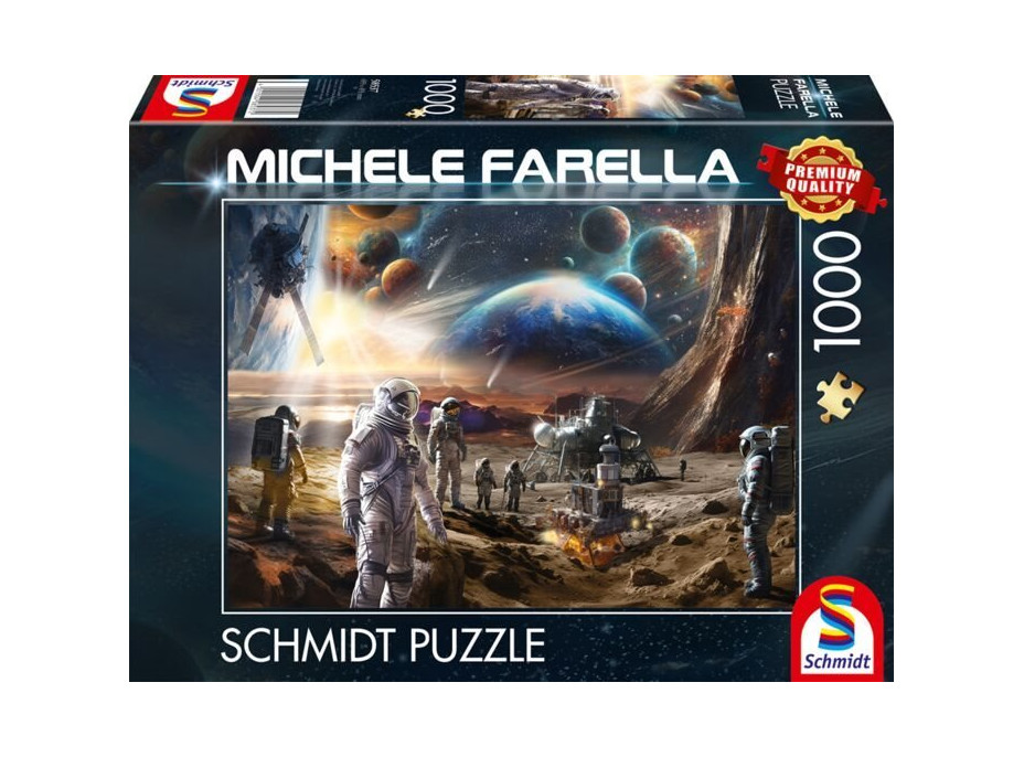 SCHMIDT Puzzle Poslední hranice: Průzkum vesmíru 1000 dílků