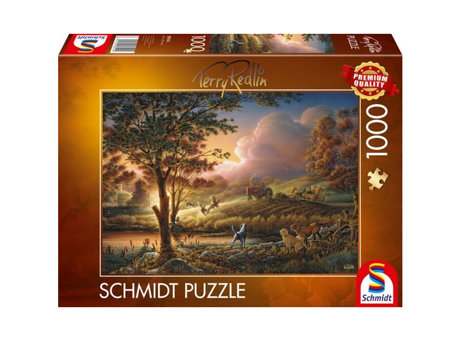 SCHMIDT Puzzle Sklizeň v záři slunce 1000 dílků