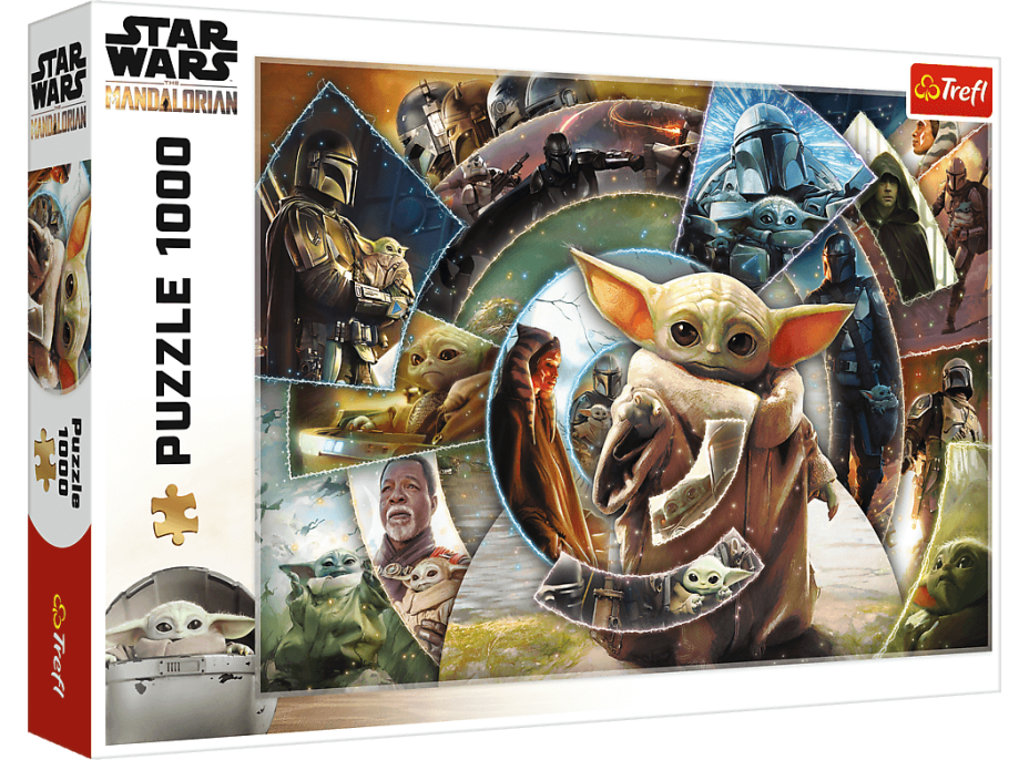 TREFL Puzzle The Mandalorian: Groguovo putování 1000 dílků