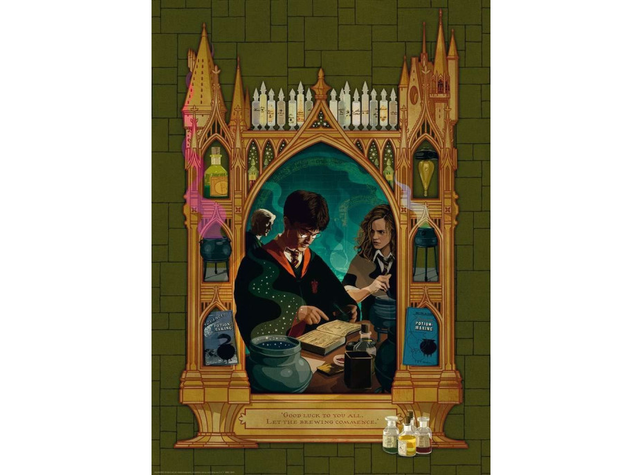 RAVENSBURGER Puzzle Harry Potter a Princ dvojí krve 1000 dílků