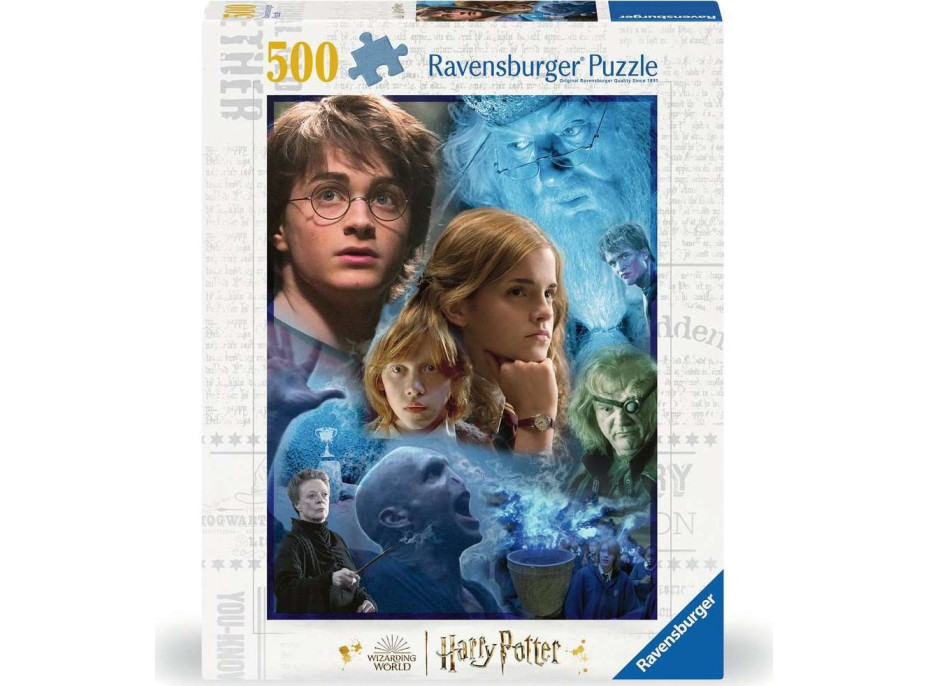 RAVENSBURGER Puzzle Harry Potter v Bradavicích 500 dílků