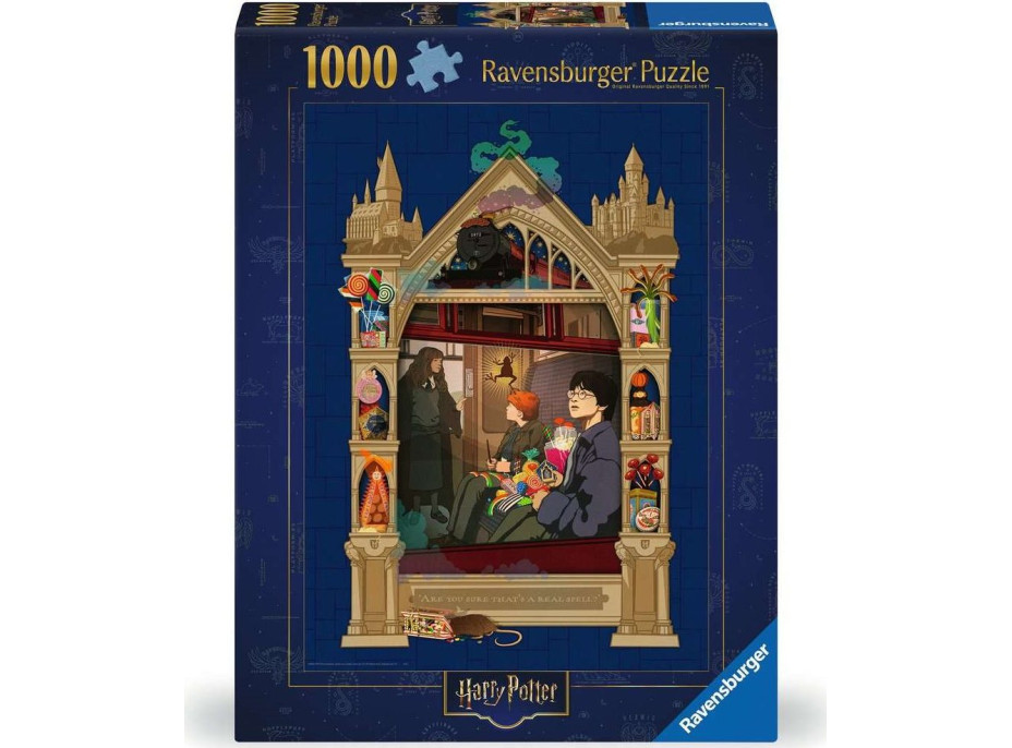 RAVENSBURGER Puzzle Harry Potter: Bradavice 1000 dílků