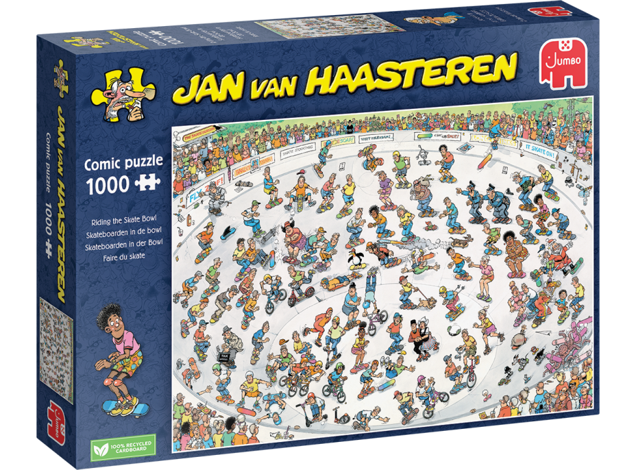 JUMBO Puzzle JvH Jízda na dráze 1000 dílků