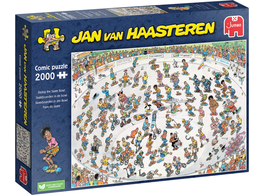 JUMBO Puzzle JvH Jízda na dráze 2000 dílků