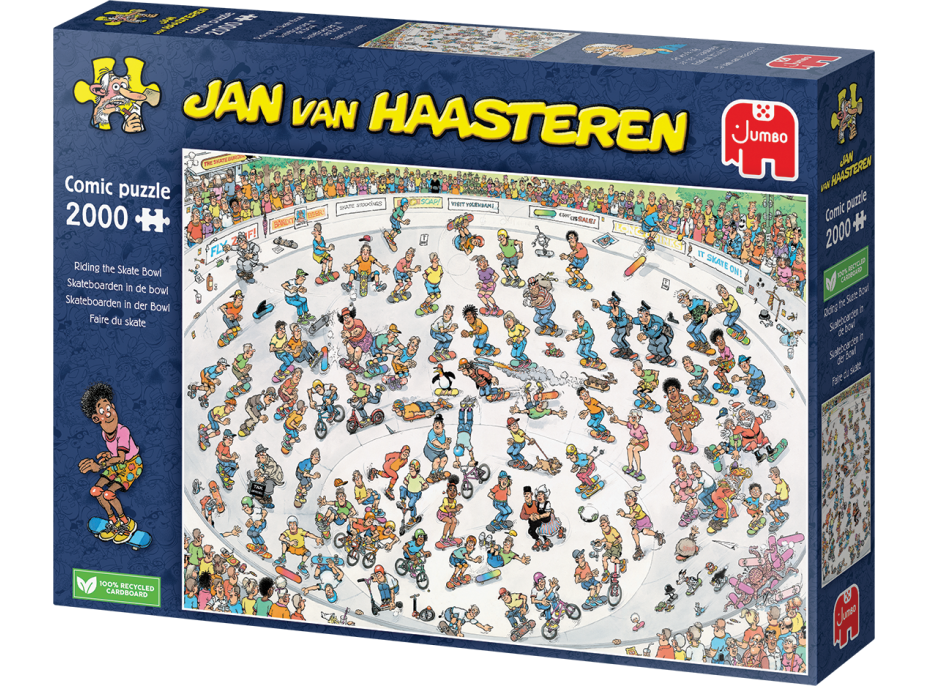 JUMBO Puzzle JvH Jízda na dráze 2000 dílků