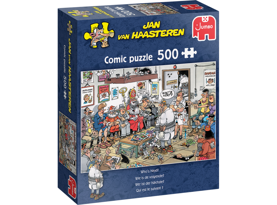 JUMBO Puzzle JvH Kdo je další? 500 dílků