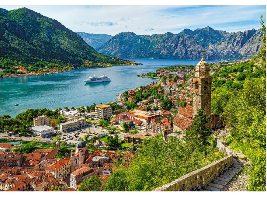 CASTORLAND Puzzle Kotor, Černá Hora 500 dílků