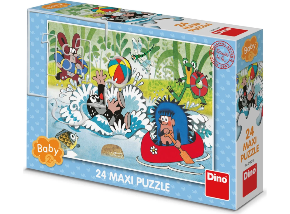 DINO Puzzle Krtek ve vodě MAXI 24 dílků