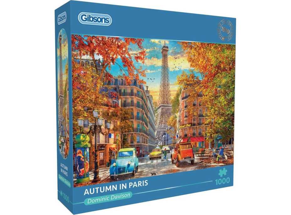 GIBSONS Puzzle Podzim v Paříži 1000 dílků