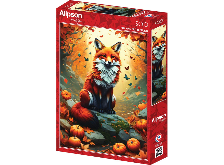 ALIPSON Puzzle Podzimní liška 500 dílků