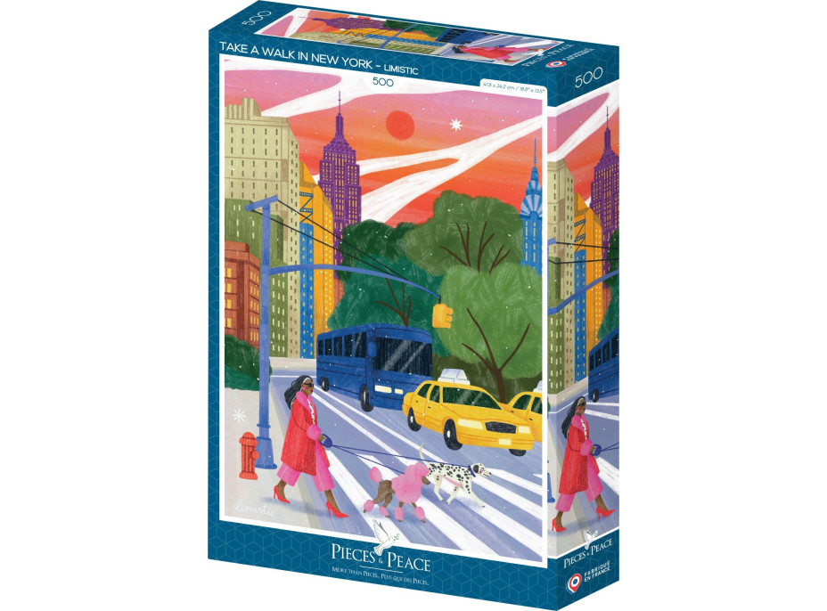 Puzzle Projdi se New Yorkem 500 dílků