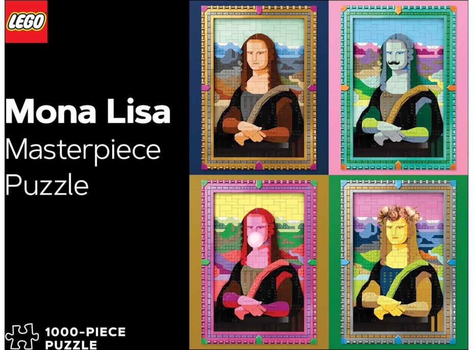 CHRONICLE BOOKS Puzzle Mona Lisa 1000 dílků