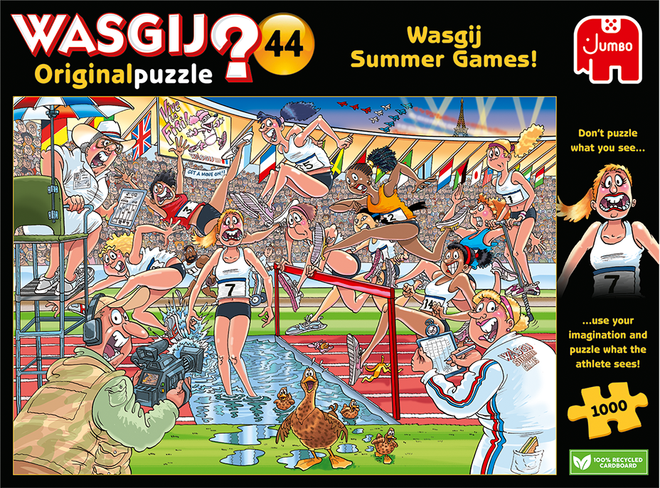 JUMBO Puzzle WASGIJ 44: Letní hry! 1000 dílků