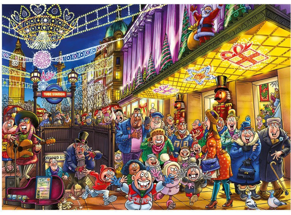 JUMBO Puzzle WASGIJ Christmas 20: Duch Vánoc! 2x1000 dílků