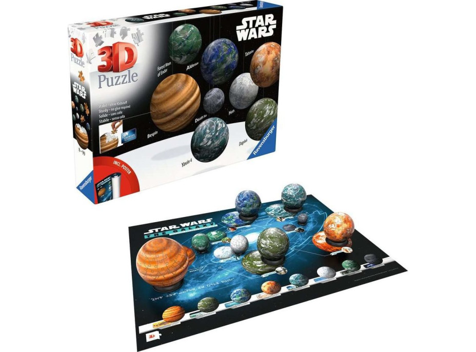 RAVENSBURGER 3D puzzle Star Wars Galaxie 540 dílků